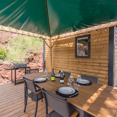 Camping Le Mas De Riri Celles  Esterno foto