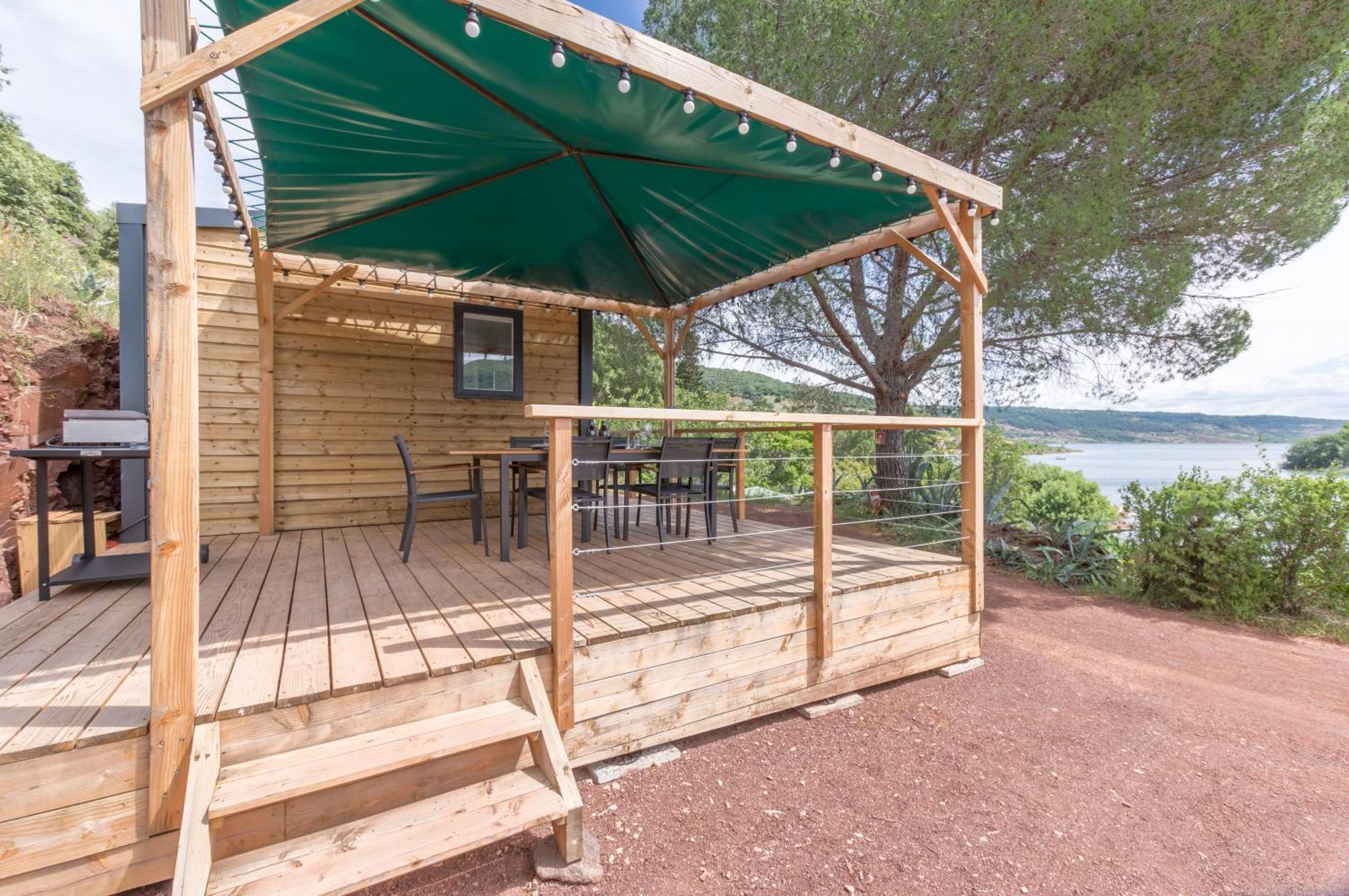 Camping Le Mas De Riri Celles  Esterno foto